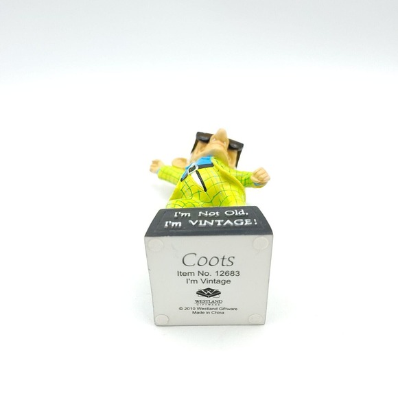 Coots Item #12683 Senior Citizen Figurine Westland 2010 I'M VINTAGE - Picture 6 of 7